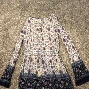 Romper long sleeves